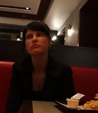 Bare pussy public upskirt
