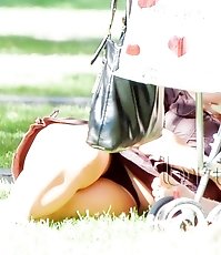 Juicy outdoor upskirt pictures