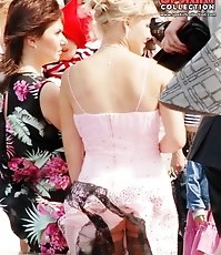 Chic dress upskirts only for you