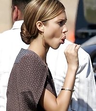 Jessica Alba upskirt shots gallery