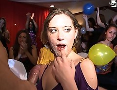 these girls cant getenough cum on their face