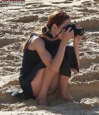 Upskirt amateurs get on the spy cam