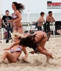 Cute bikini asses shot from behind