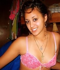 Erotic dance from chick in high heels and shorts