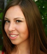 Adorable young busty flashes tits in the street