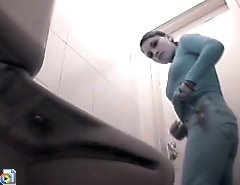 Voyeur spies after weeing girls in warehouse toilet