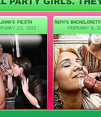 There's a time in every woman's life when they just want to party! What better way for these horny ladies to throw a party then to have the