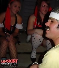 Pantyhose upskirts, pantyless upskirts, and even more