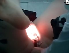 Gynecologist scrutinizes twat in front of spy cam
