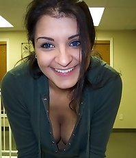 Girls have such low neck that their boobs are clearly seen